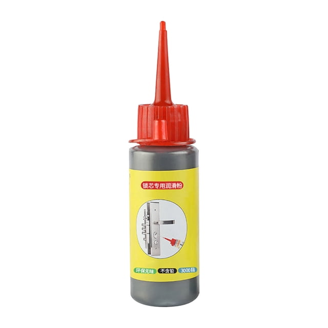 Riforla Powder Lubricant Door Lock Lubrication Car Lock Lubrication Solution 60ml Lubricant with Fast Acting Lube No Stains Formula for Door Lock Keys Window Car Vehicles (60ml) Repair Agent