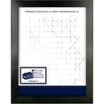 thumbnail image 1 of (1) 9x12 Black Picture Frame | 1.25" Black Matte Moulding | By Picture Frame Factory Outlet, 1 of 4
