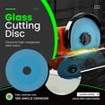 thumbnail image 3 of 2Pcs Glass Cutting Disc for Angle Grinder  Cutting Wheel for Tile Ceramic Jadestone, 3 of 8