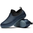 thumbnail image 1 of Mens Non Slip Food Service Chef Shoes EVA Waterproof Slip-On Garden Work Walking Shoes for Kitchen Restaurant, 1 of 7