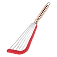 thumbnail image 2 of TopLLC Nonstick Spatula Turner Stainless Steel Fish Spatula With Silicone Kitchen Slotted Spatula Turner, 2 of 5