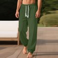 thumbnail image 2 of Plebaso Men's Sweatpants Elastic Bottom with Pockets Casual Drawstring Mens Textured Joggers Activewear, 2 of 5