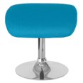thumbnail image 4 of Egg Series Aqua Fabric Ottoman, 4 of 4