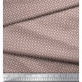 thumbnail image 3 of Soimoi Crepe Silk Fabric Geometric Small Printed Fabric 1 Yard 42 Inch Wide, 3 of 3