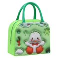 thumbnail image 2 of Oleegame 2 Pcs Sac de Rangement pour Produits à Main Sac Isolé Sac pour Boîte à Lunch Sac à Lunch Chiot Brun (Isolation 3D) Vert, 2 of 9