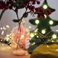 thumbnail image 4 of 1m 2m 3m 5m 10m LED Copper Wire Starry String Lights DIY Home Party Decoration, 4 of 12