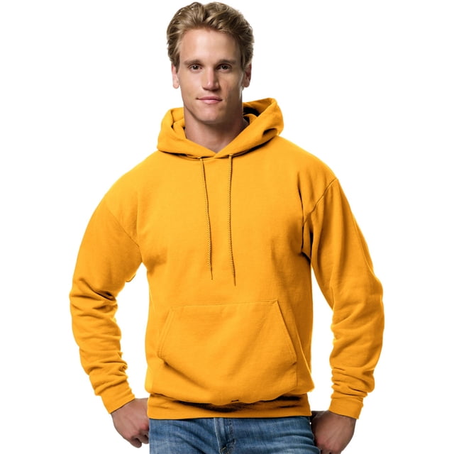 Hanes pour Hommes ComfortBlend EcoSmart Chandail à Capuchon en Molleton, S, Or