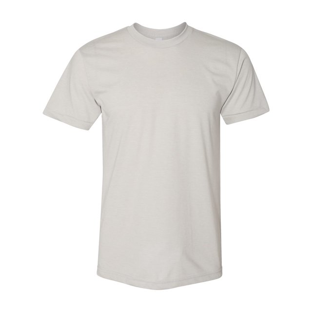 American Apparel 50/50 Tee, 2XL, New Silver