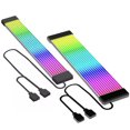 thumbnail image 1 of Flexible RGB LED Light Strip Bar ARGB Board Cover For Computer Power Supply ATX 24PIN GPU Video Card Cables And Case Black Kit A Light Strip, 1 of 6