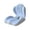 C, variant on Memory Foam L Shaped Cushion for Tailbone with Integrated Backrest and Lumbar Support – Ergonomic Cushion for Chair Living Room Seating and Home Use