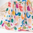 thumbnail image 5 of hengsof Girls' Flying Sleeve Printed Summer Dress, Fashionable Pattern Casual Dress, Comfortable Round Neck Cute Princess Dress, 5 of 5