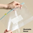 thumbnail image 4 of MesaSe 15 Pcs Sacs de Congélation Alimentaires Sans BPA Étanches Grand Application Bonne Étanchéité Anti-Humidité Conservation Fraîcheur Réutilisables de Qualité Alimentaire Organisateur de Cuisine, 4 of 8