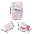 thumbnail image 3 of 2 Pcs Mini Stapler Portable Desktop Stapler for Office Study Supplies,Lightweight Compact Stapler Machine,Easy One-Hand Use Stapler with Staples,Labor-Saving Mini Stapler for Paper Binding Documents, 3 of 7