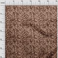thumbnail image 3 of oneOone Rayon Brown Fabric Abstract Sewing Craft Projects Fabric Prints By Yard 56 Inch Wide, 3 of 4