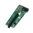 thumbnail image 2 of yingyy Wholesale VER003 USB 3 .0 PCI -E pci e Riser 1X 4x 8x 16x Extender Riser Adapter Card SATA 15pin Male to 6pin Power Cable Green 30CM 1Set, 2 of 6