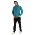 thumbnail image 2 of Inkmeso Solid Winter Hooded Sweatshirt For Mens Long Sleeve Drawstring Pullover Hoodie, 2 of 7