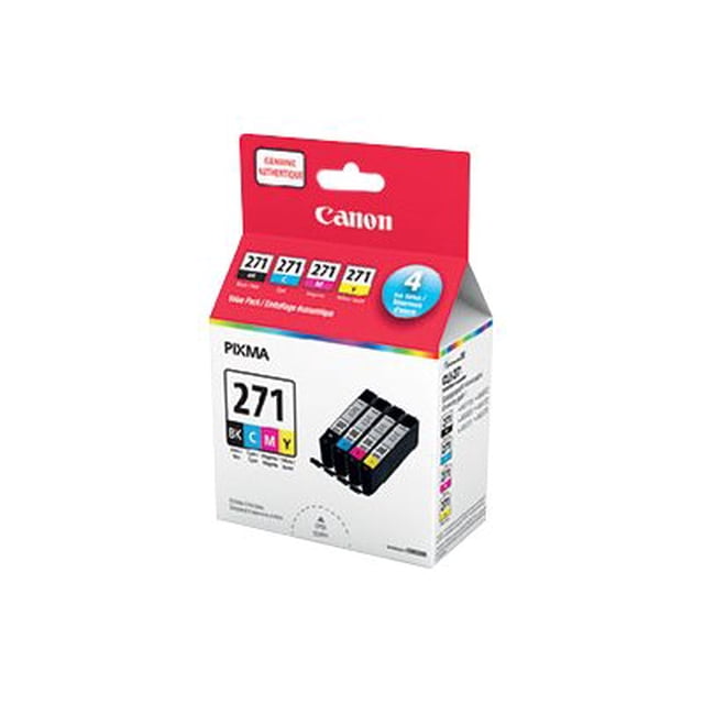 Canon CLI-271 Ink Cartridge - Black, Cyan, Magenta, Yellow
