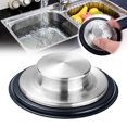 thumbnail image 2 of Bovemsi Filtre Bouchon de Drain de Cuisine Bouchon d'Élimination des Déchets Bouchon de Drain Couvercle de Drain de Cuisine en Acier Inoxydable Drain de Cuisine Standard Taille de, 2 of 8