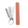 thumbnail image 4 of Guitar Polishing Stone Multifunctional Meatl Stainless Steel Sharpening Stone Guitar Luthier Tool, 4 of 14