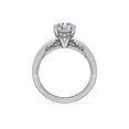 thumbnail image 3 of 1.15 Carat Excellent Round Cut Real Diamond New Design Solitaire Ring for Wedding and Engagement Solid 14K White Gold Size 11, 3 of 8