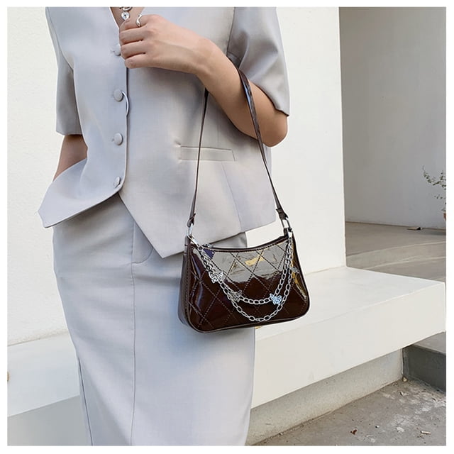 maskred Underarm Bag For Fashionable And Versatile Women For Everyday Wide black 1Set