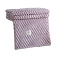 thumbnail image 2 of Cooling Flannel Blanket for Napping and Lounging - Lightweight Polyester Throw for Summer Comfort in Multiple Colors, 2 of 8