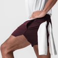 thumbnail image 4 of Besolor Men's Athletic Shorts Mesh Breathable Quick Dry Lightweight Workout Gym Shorts with Zipper Pockets, 4 of 7
