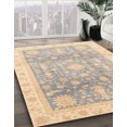 thumbnail image 2 of Ahgly Company Indoor Rectangle Abstract Light French Beige Brown Oriental Area Rugs, 4' x 6', 2 of 6