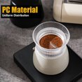 thumbnail image 3 of Moka Pot Dosing Funnel Distributor  Distributor Filler Splash Proof Coffee Distributor for Moka Coffee Material PC, 3 of 7