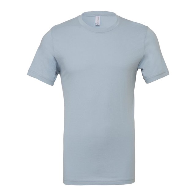 Bella Canvas Men`s 3001c, L, Light Blue