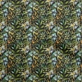 thumbnail image 1 of oneOone Velvet Black Fabric Florals Craft Projects Decor Fabric Printed By The Yard 58 Inch Wide, 1 of 4