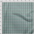 thumbnail image 4 of oneOone Georgette Viscose Light Blue Fabric Asian Kilim Sewing Material Print Fabric By The Yard 42 Inch Wide, 4 of 5