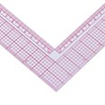 thumbnail image 2 of Règle de Couture en Plastique Forme Carrée en L Règle Courbe Outil de Dessin pour Tailleur, 2 of 7
