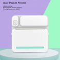 thumbnail image 4 of LNGOOR Mini Thermal Sticker Printer  Green  Inkless  Bluetooth  APP Controlled  Portable  for Kids  DIY  Study Notes  Pictures  Receipts  Compact Design for Easy Use, 4 of 9