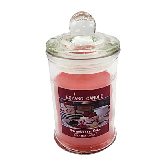 TIMIFIS candle candle 1pc 90g Transparent Soy Wax Scented Candle Clear Glass Jar, Suitable For Home Decoration And Romantic Gift kitchen gadgets Kitchen Gadgets