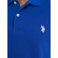 thumbnail image 2 of U.S. Polo Assn. Men's Solid Interlock Short Sleeve Polo, 2 of 4