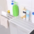 thumbnail image 2 of Closet Divider Shelf, Closet Divider Adjustable Wardrobe Divider Wardrobe Divider, For Bedroom Cupboard Wardrobe Storage Rack Telescopic Compartment, 2 of 8