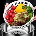 thumbnail image 3 of Vegetable Fruits Dryer Salad Spinner Lettuce Spinner Storage Drying Machine Useful Kitchen Tools Vegetable Dehydrator, 3 of 7