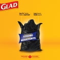 thumbnail image 4 of Glad Black Garbage Bags - Giant 184 Litres, 4 of 8