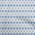 thumbnail image 1 of oneOone Silk Tabby Light Blue Fabric Asian Ikat Craft Projects Decor Fabric Printed by The Yard 42 Inch Wide, 1 of 4