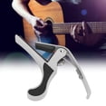 thumbnail image 4 of Capo de Guitare, Ensemble de Capo de Guitare en Alliage Facile à Utiliser Portable pour Mandoline Argent, 4 of 8