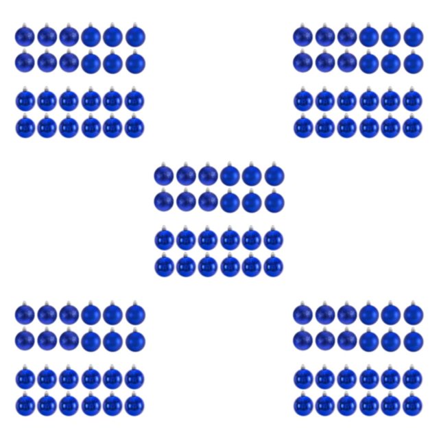 relayinert 24 Pcs/ensemble Grand Application Mariage Fête Décoration Maison Durable et Fiable Bleu 5ensemble
