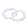 thumbnail image 1 of Bra Strap Clips for Women 8 Shaped Heart Flower Design Underwear Accessories Slipping Racerback Convertible Straps Holder, 1 of 3