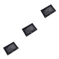 thumbnail image 2 of Decodeary Durable Pouch For Organizing Documents In Office Portable Zippered Pouch Black 3Set, 2 of 6