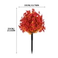 thumbnail image 4 of Fall Decoration Simulation Plant Ground Plug for Outdoor Autumn Home Decor, Durable Faux Greenery for Garden, Patio, Front Door and Window Sill, 4 of 8