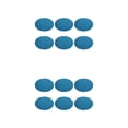 thumbnail image 4 of relayinert 6pcs/set Waterproof Place Mats Easy Wash Durable Elegant Non-Slide For Home And Restaurant Plastic Non- Slide Place Mat blue 45*32.5cm 2Set, 4 of 6