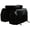 Black, variant on Almencla Waterproof Bike Double Pannier Bags Large Compartments for Black