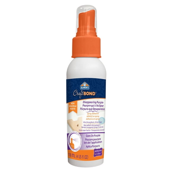 Elmer’s CraftBond Disappearing Purple Spray Adhesive