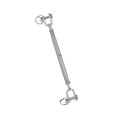 thumbnail image 2 of Stainless Steel Closed Body Turnbuckle Jaw Wire Rope Fork Body Jaw Tensioners Rigging Screw M5, 2 of 9