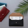 thumbnail image 2 of QJUHUNG Money Envelopes for Cash PU Leather Tear-Resistant Cash Envelope Wallet Flexible Lightweight Money Envelopes for Budgeting Essentials, 2 of 2